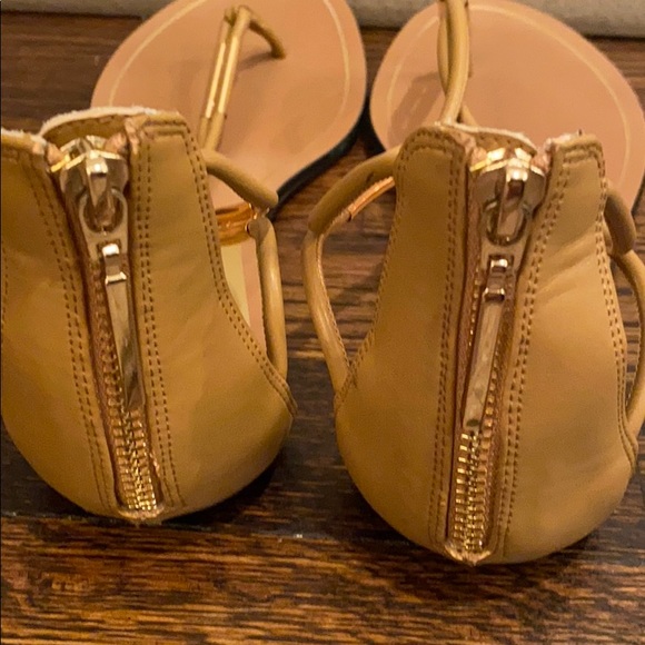 Tan and Gold Dolce Vita Sandals - Picture 3 of 3